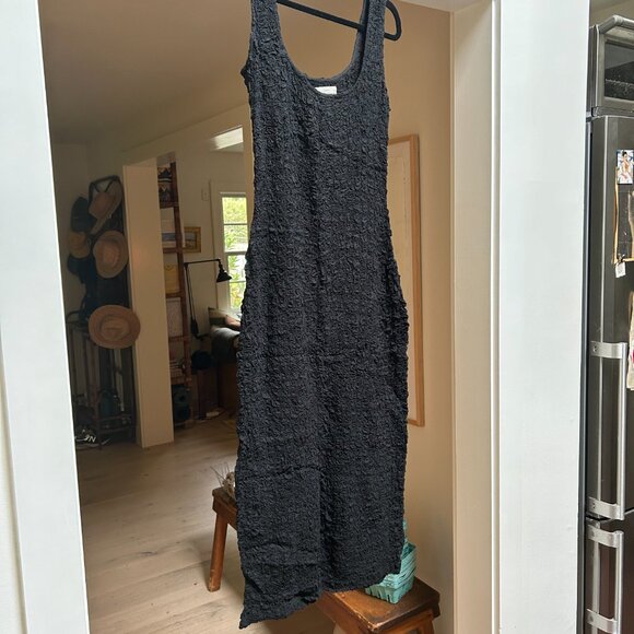 Mara Hoffman Sloan Dress Black Medium - Picture 5 of 5